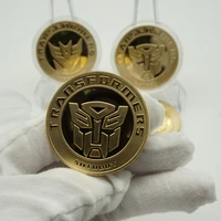 goldsilver plated coins round american hero movie souvenir coin