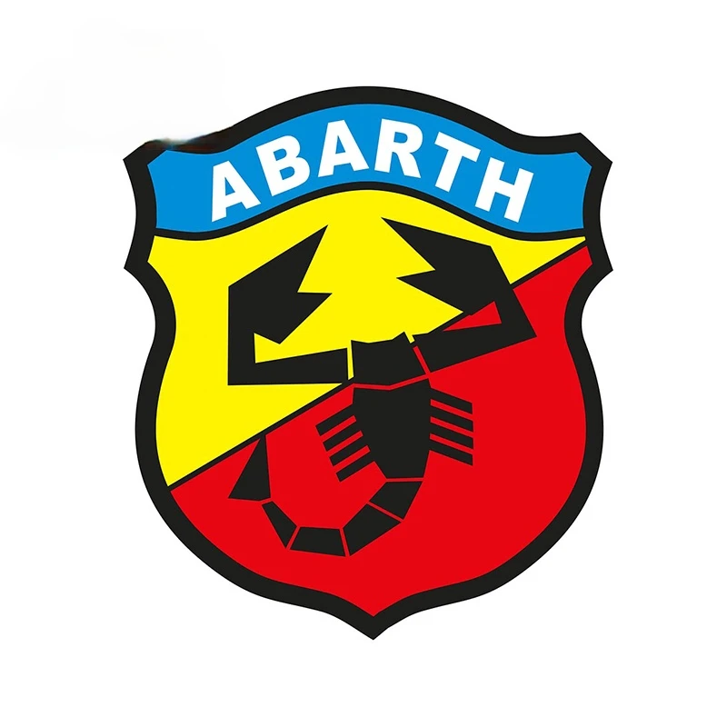 Высококачественные автомобильные наклейки Fiat Abarth 695 SS самодельные 3D с защитой от