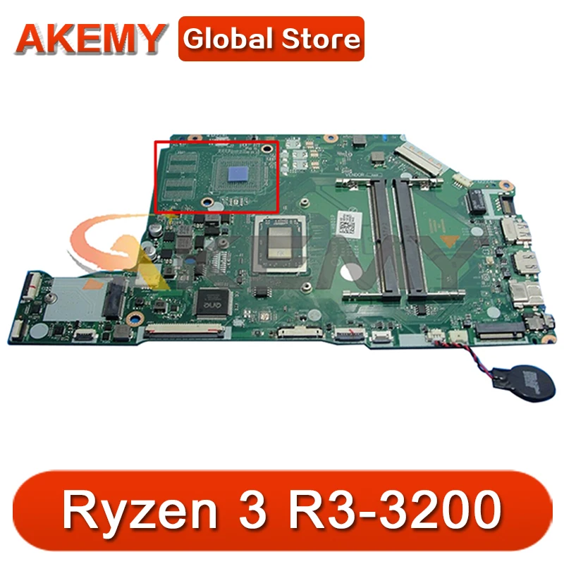 

FOR Acer Aspire A515 A515-43 Laptop Motherboard LA-H801P NBHF911001 Mainboard With AMD R3-3200 CPU DDR4 100% Fully Tested