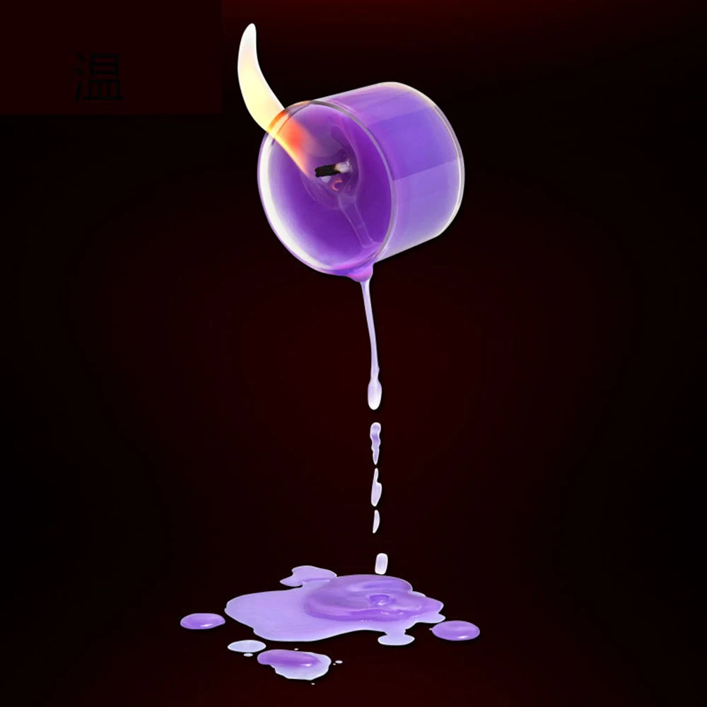 2020 БДСМ капельная Свеча для сглаживания воска низкотемпературные Цветочные