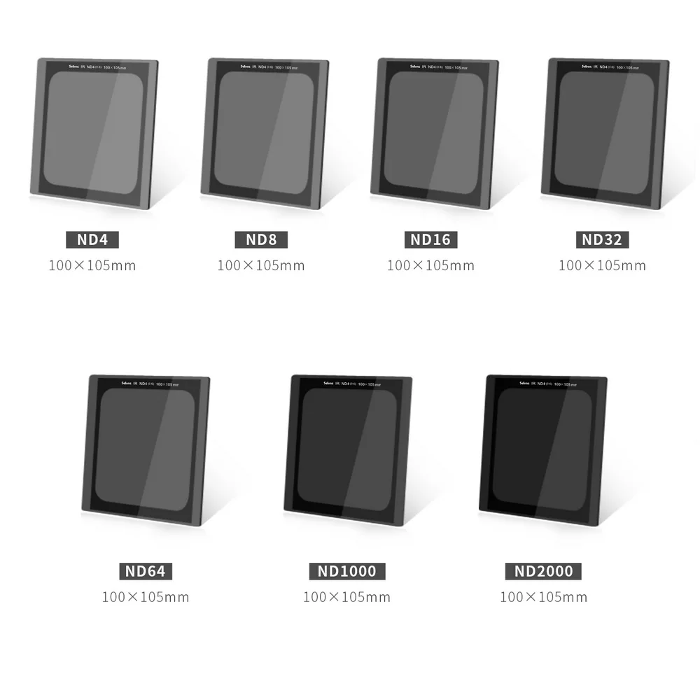 Квадратные фильтры Nano для оптического покрытия 100X150mm GND32 16 8 4 100*105 ND2000 1000 64 32 |