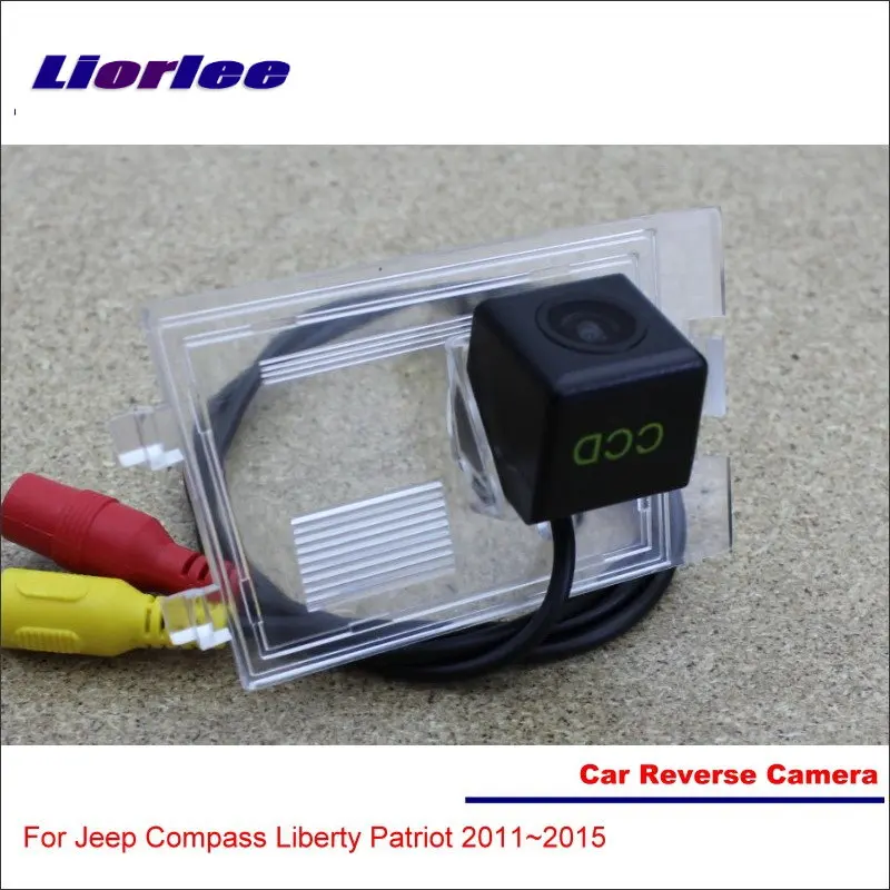 

Автомобильная камера заднего вида для Jeep Compass Liberty Patriot 2011-2015, камера заднего вида для парковки, модель HD CCD, интерфейс RCA, система NTSC