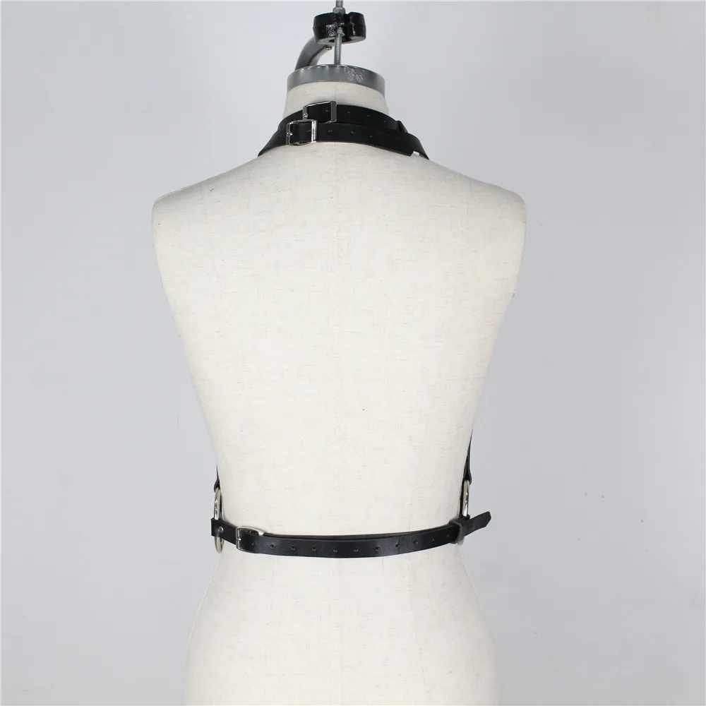 GAMPORL Подвязки Пояс Кожаный ремень женское БДСМ белье Воротник Женский Jartiyer