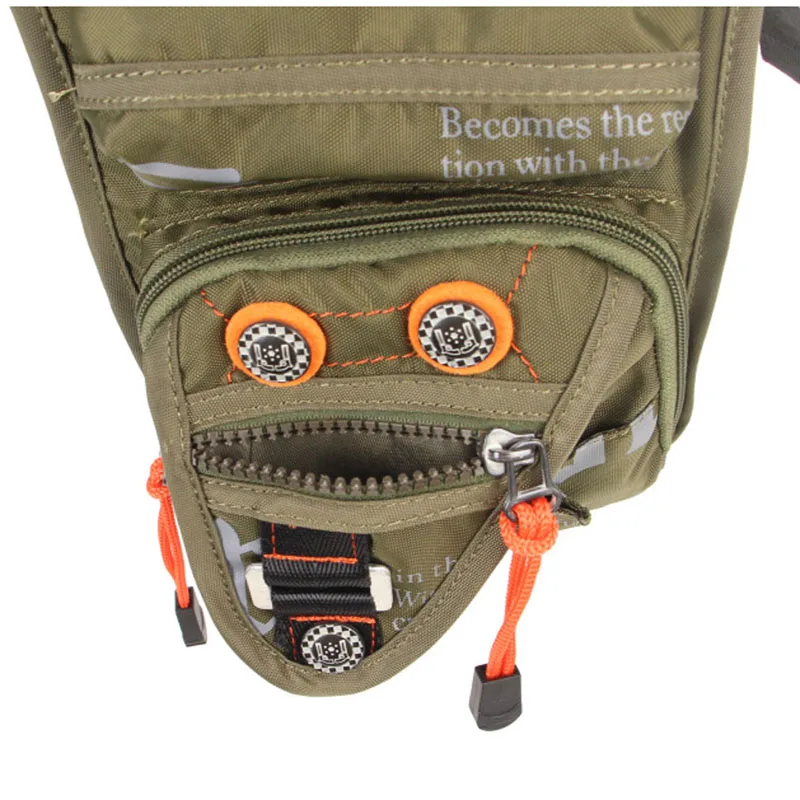 

Men's Fashion Waterproof Nylon Drop Leg Bag Fanny Pack Waist Thigh Belt Hip Bum Military Tactical for Travel Motorcycle Riding
