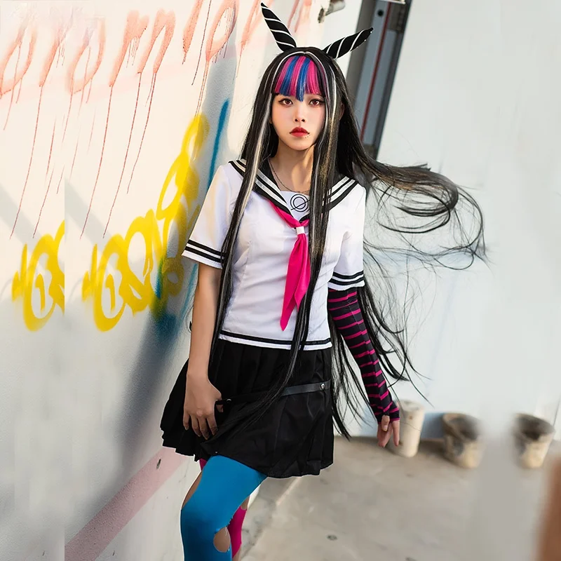 Униформа аниме Super DanganRonpa Ibuki Mioda, костюм для косплея, женское платье для девочек, карнавальные костюмы на Хэллоуин