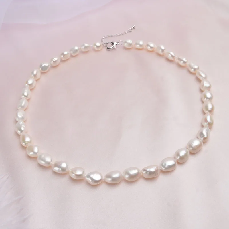 ASHIQI барокко натуральный пресноводный жемчуг ювелирные наборы Настоящее