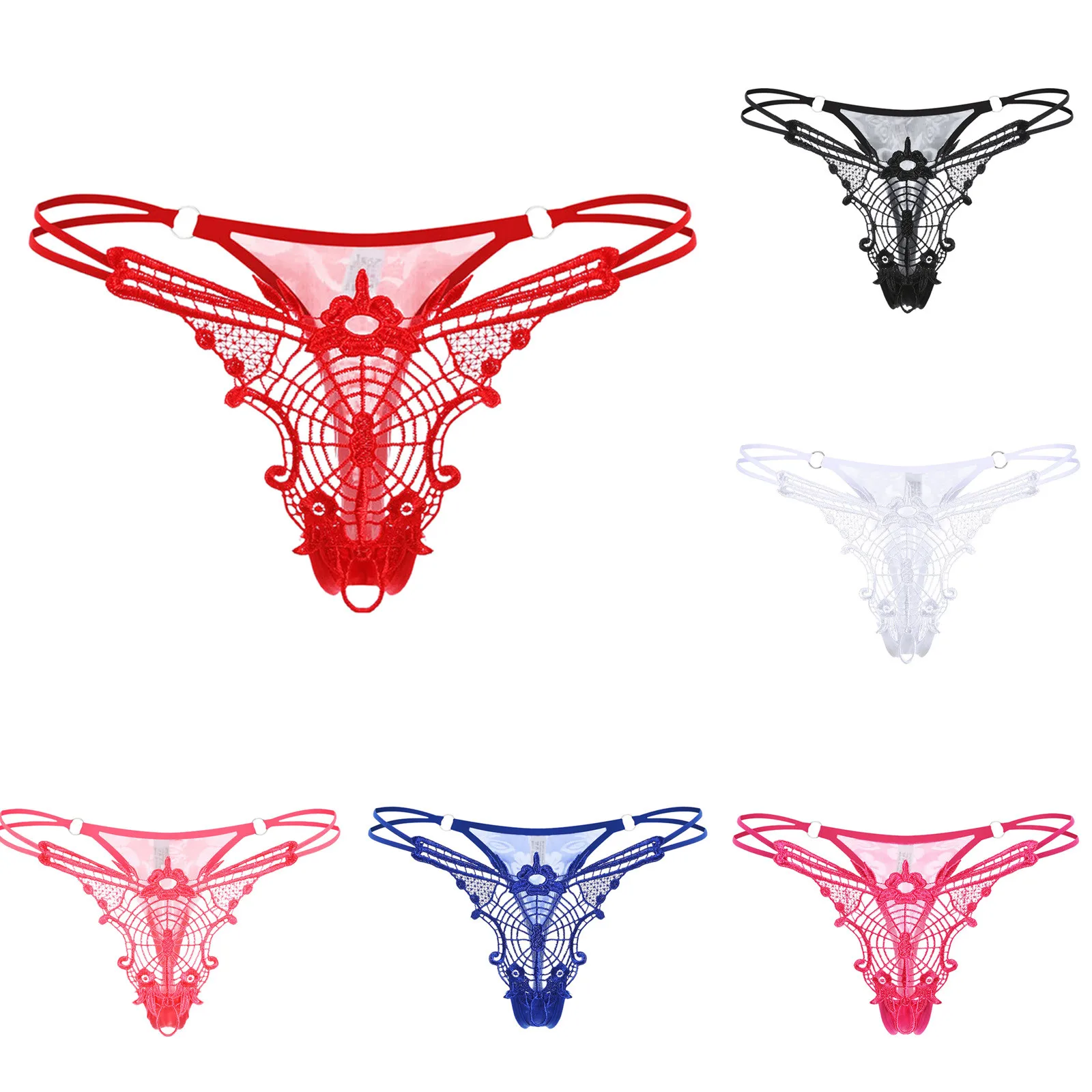 

2021 Women Lady Thong Sexy Panties Thong Lace Pants Ladies Briefs Underwear Comfortable Free Size Sexy F Fast Ship