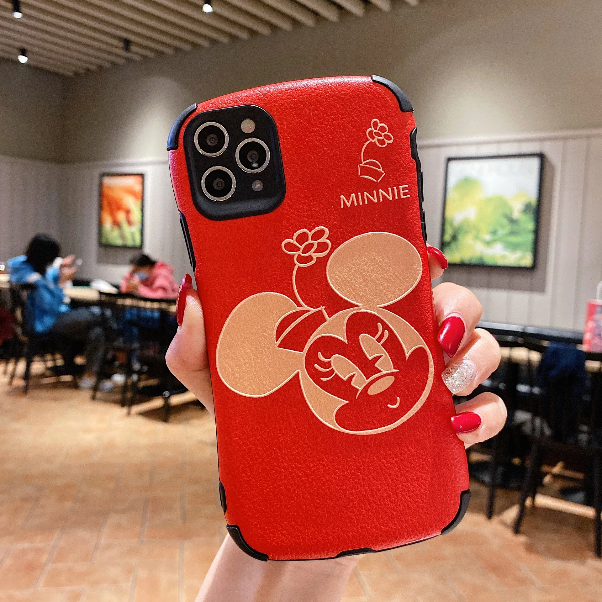 

2021 Disney Mickey for iPhone 7 plus xr xs max 11/12pro max 12mini kawayi coupe phone case