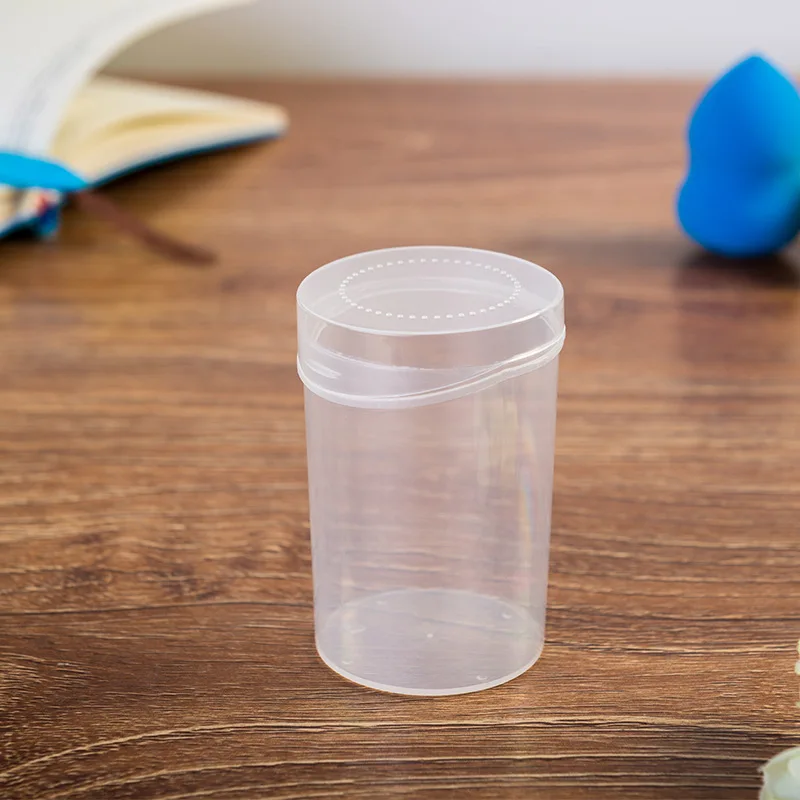 Прозрачная пустая губка для макияжа в форме яйца 1 шт. подставка хранения