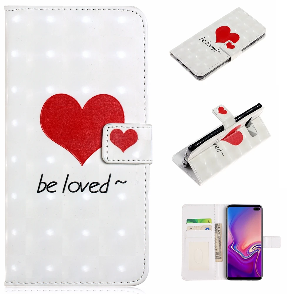 CHN чехол Модный Магнитный кожаный чехол для телефона для samsung Galaxy S6 S7 Edge S8 S9 S10 Lite Plus 5G чехол-кошелек флип-чехол PU чехол s