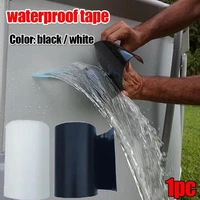 white black super strong waterproof tape stop leaks seal repair tape performance self fix tape adhesive insulating duct tape