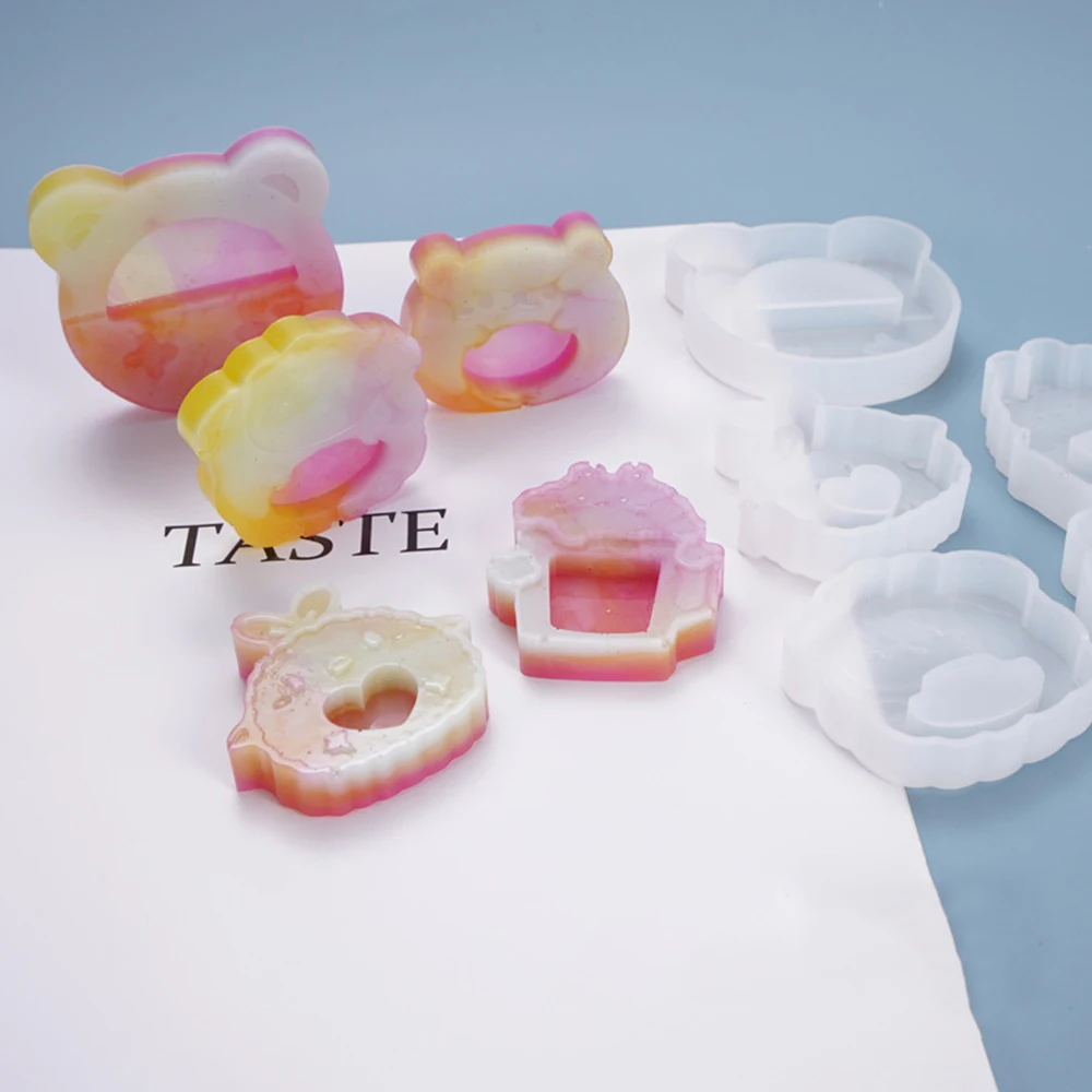 Формы для шейкера игрушечная консоль в виде медведя из сыпучего песка