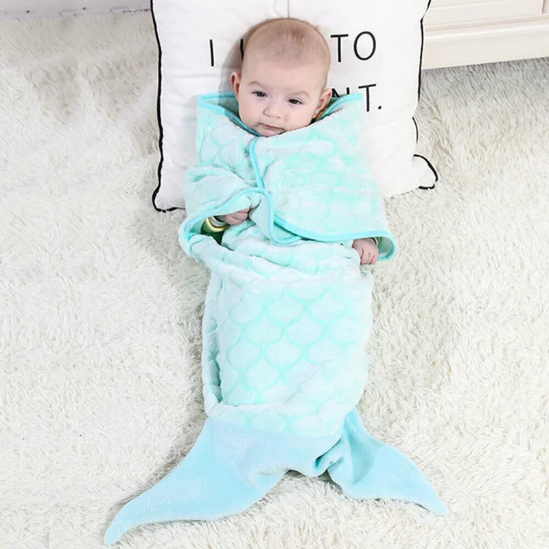 Новорожденный унисекс безопасный ребенок мальчики девочки зима милый пеленка с