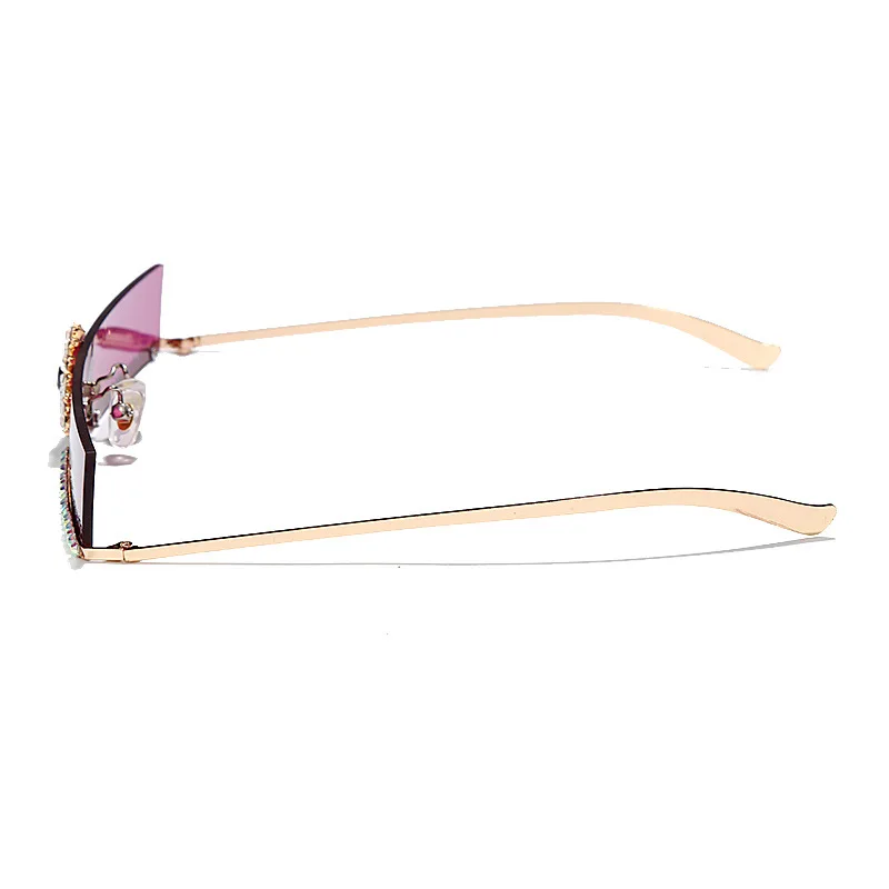 

2021 new fashion narrow sided sonbox sunglasses women with luxury brand design sexy diamond square sun glass for women