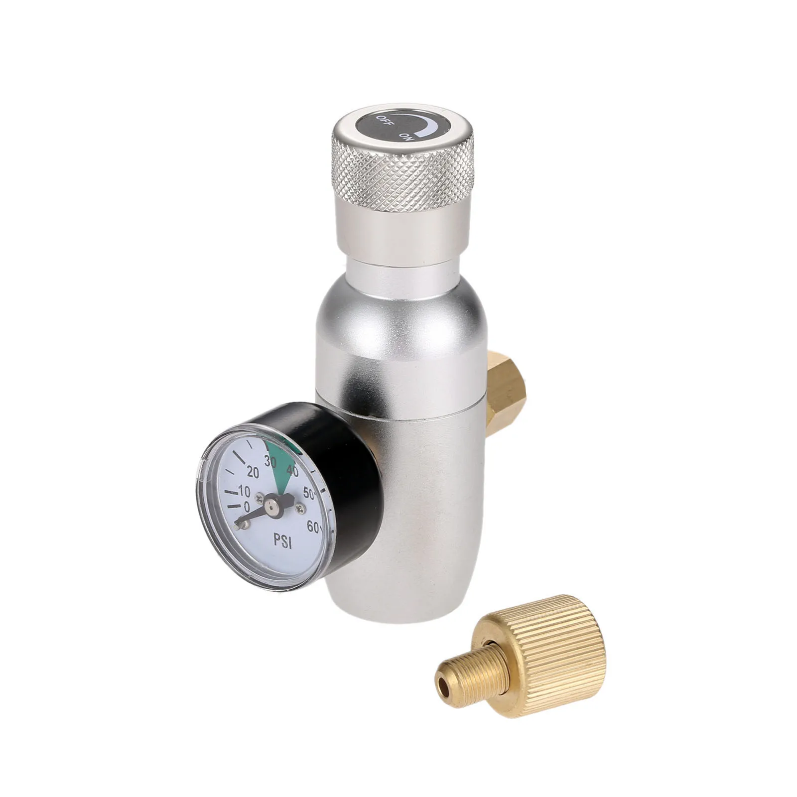 

1 шт., портативное зарядное устройство CO2 0-60 PSI для Домашнего Пива