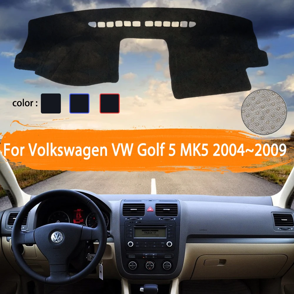Чехол для приборной панели автомобиля Volkswagen VW Golf 5 MK5 2004 ~ 2009 коврик защиты от