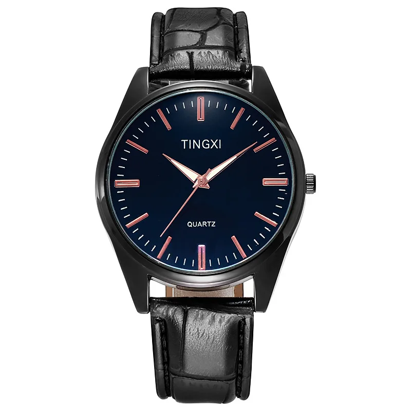 

Fashion trend Korean version of casual minimalist temperament watch men's student watch fully automatic non-mechanical male