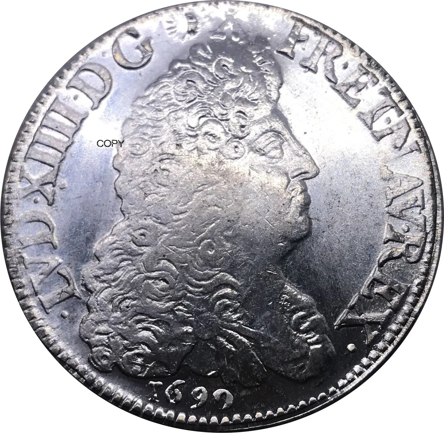 Коллекционные монеты 1690 года французская монета сувенир с большим покрытием из