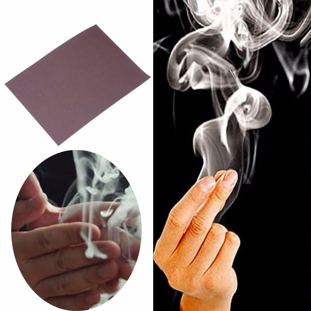 Крутой магии крупным планом трюк Finger's Smoke Hell's Stage Studs фантастический