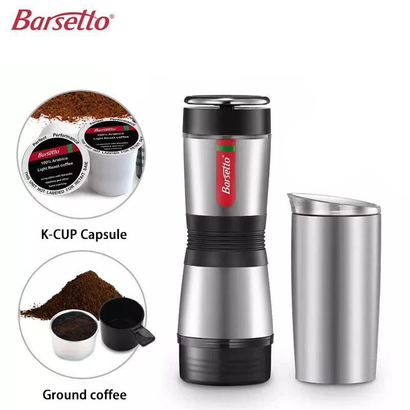 Capsule Coffees Machine Outdoor Travel Hand Press Espresso Powder Maker