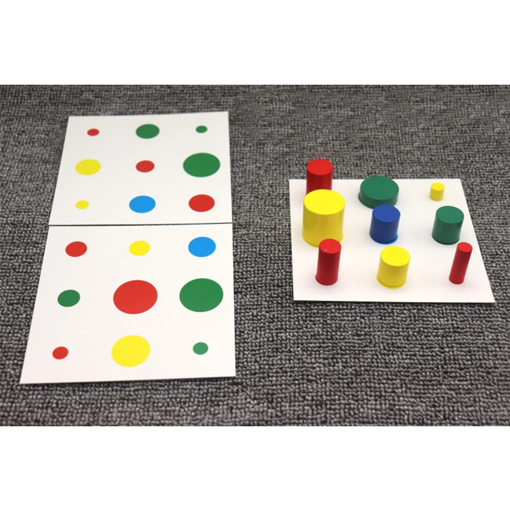 

Montessori Building Blocks Wooden Toys for Children, Educational Toys for Boys And