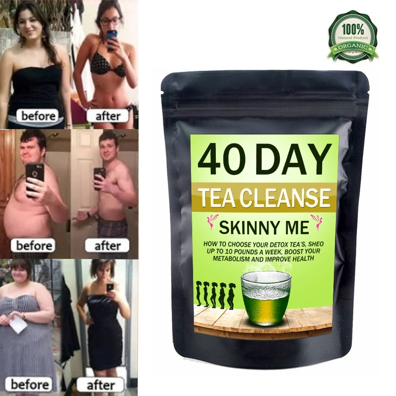 

Травяной чай для детоксикации Mulittea, 40 дней, напиток для сжигания живота, уменьшения вздутия живота и запора, продукт для похудения и потери в...