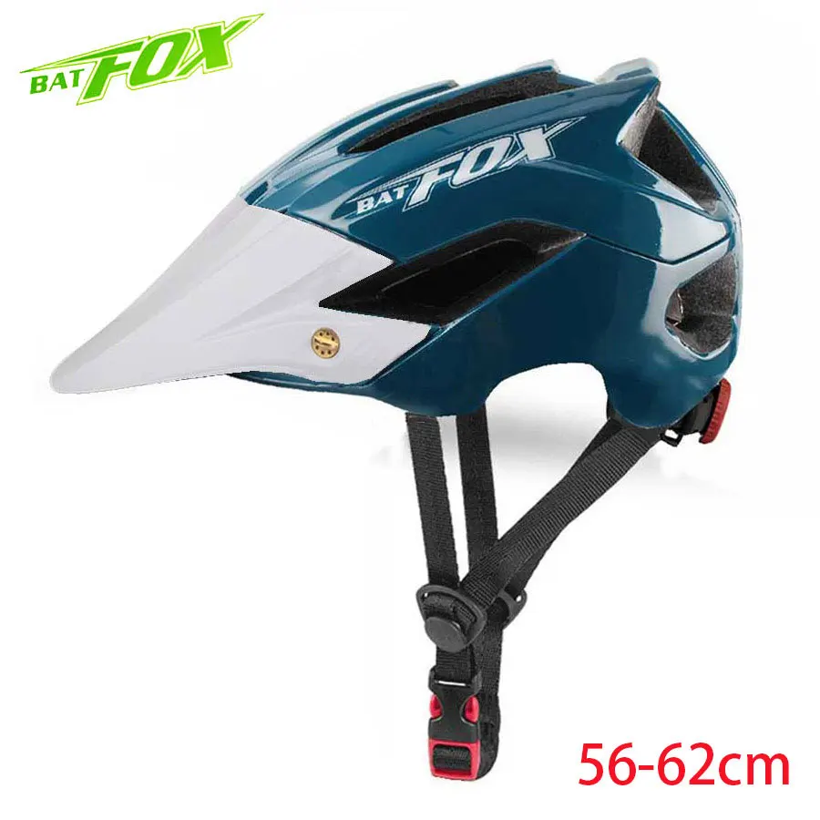 BATFOX велосипедный шлем Bicycke MTB велосипедные шлемы оранжевые мужские горные защитные шлемы для езды на велосипеде Fietshelm женские сверхлегкие спортивные шлемы для активного отдыха - Цвет: 5002-DarkGreen-White