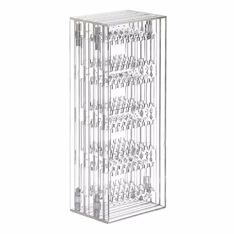 Прозрачные Акриловые серьги-гвоздики колье Многофункциональный складной экран