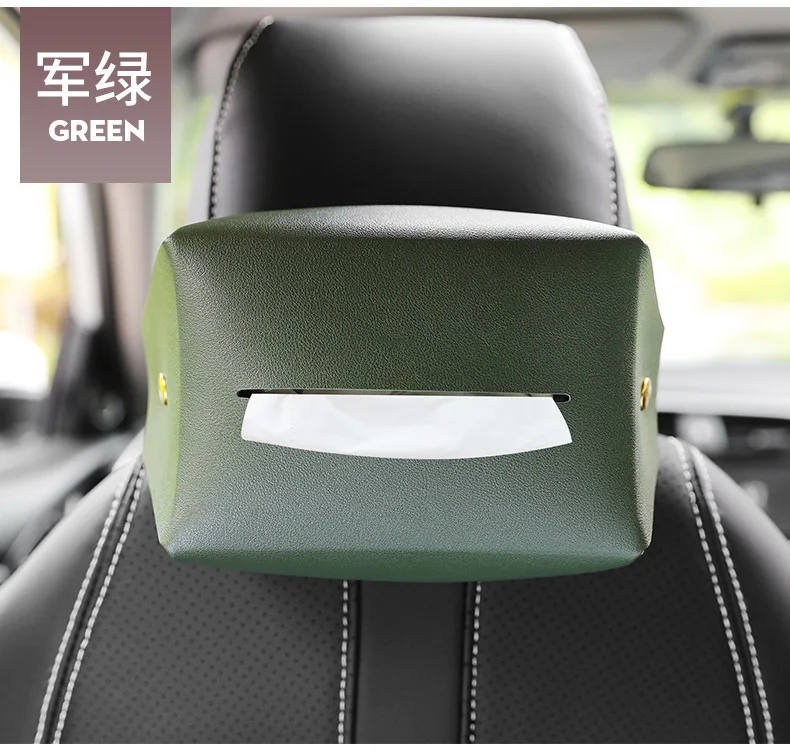 Новый кожаный ящик для салфеток в скандинавском стиле INS дома креативный