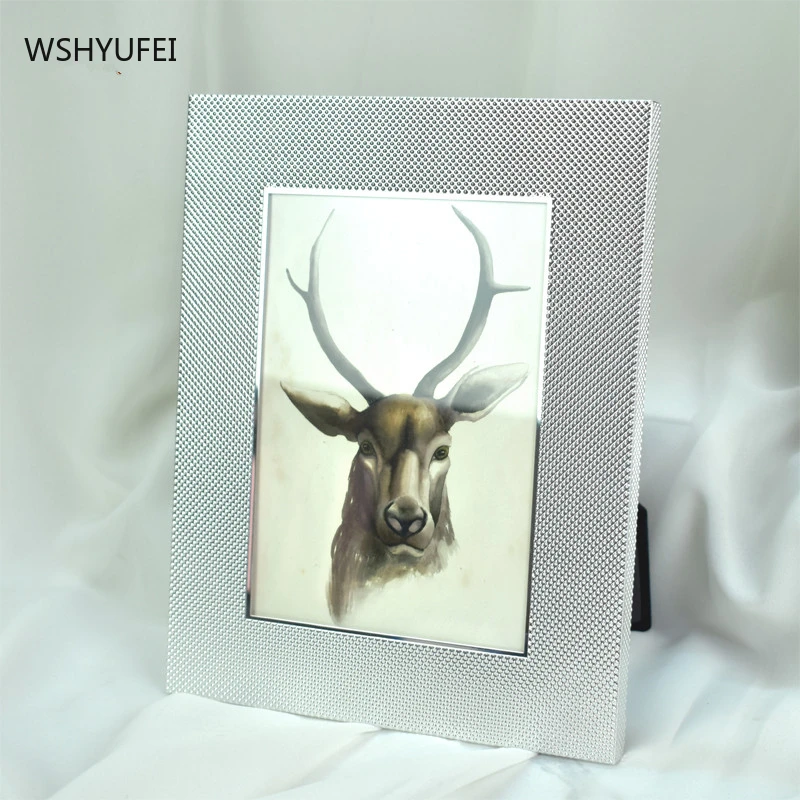 Современная высококачественная металлическая фоторамка набор 6 дюймов 7 8