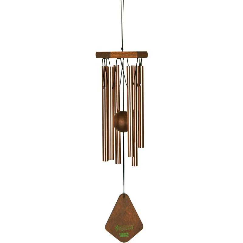 

14 Inches Metal Windchimes Campana Wind Carillon Weathercock Exterior Garden Decoration