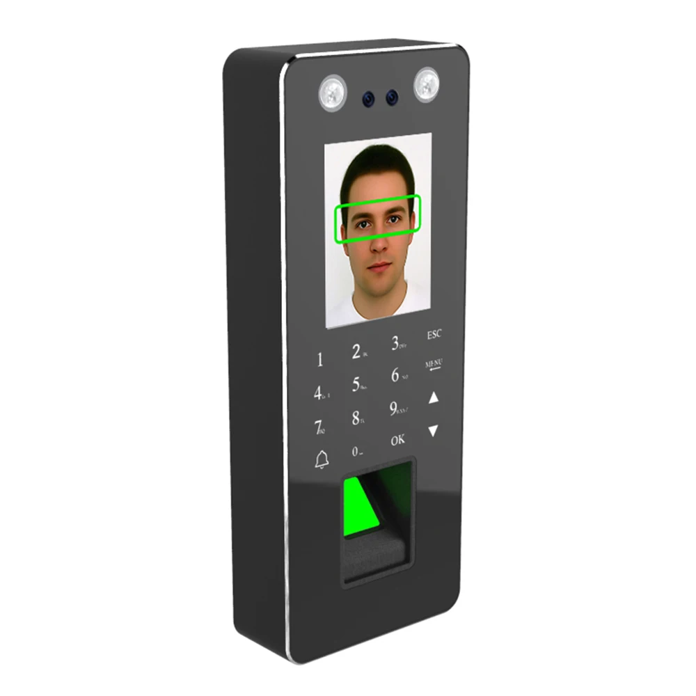 

2,8 дюймовый TFT цветной экран лица и пароль и отпечаток пальца посещаемость машина ID карты широкое применение Многофункциональный