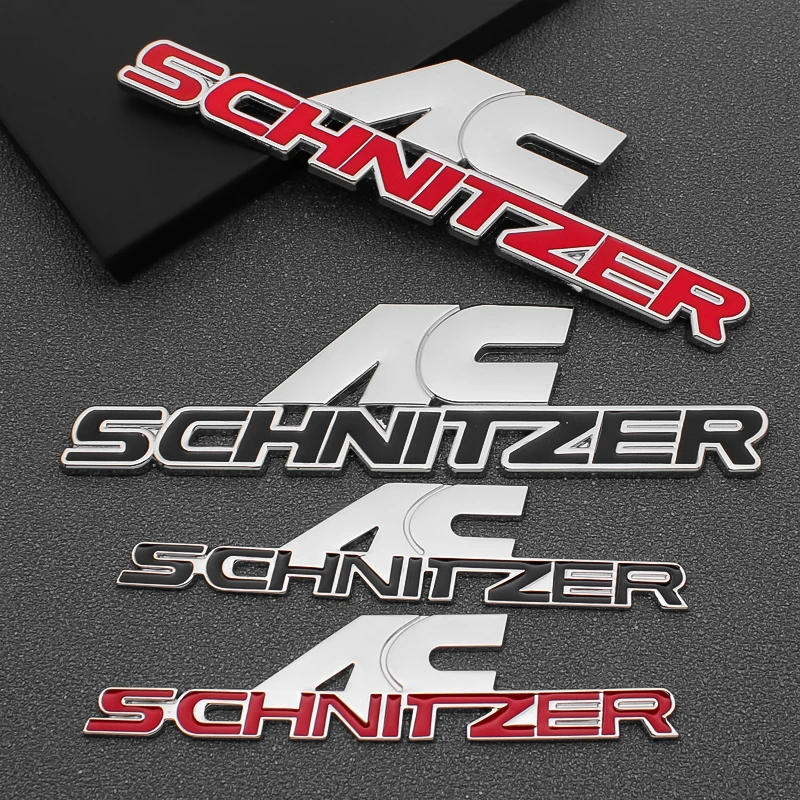 

3D Metal Car Sticker AC Schnitzer Emblem Badge Decal Car Styling Decoration For BMW M Performance M3 M5 X1 X3 X5 X6 E46 E39 E36