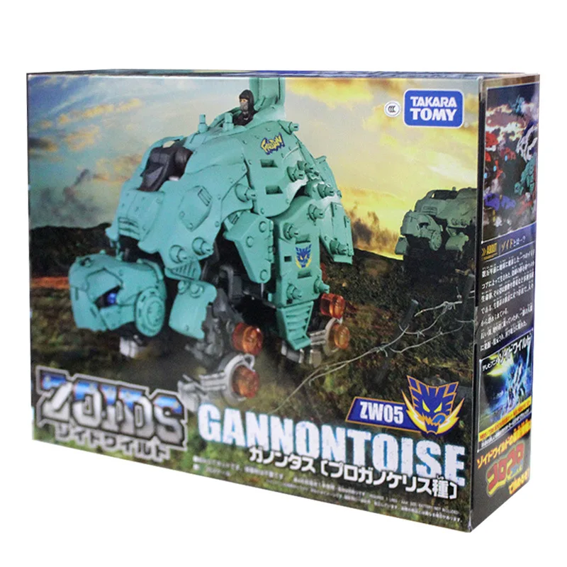 Экшн-фигурка TAKARA TOMY танцующая ганночерепаха робот ZOIDS ZW05 детская игрушка подарок