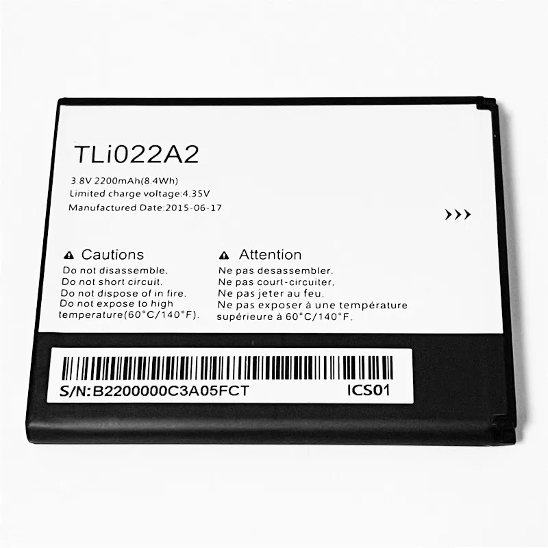 3 8 V 2200 мА/ч TLi022A2 CAB2200005C2 для Alcatel One Touch Sonic зубная щётка OT A851 A851L TLi022A1 Батарея|battery for