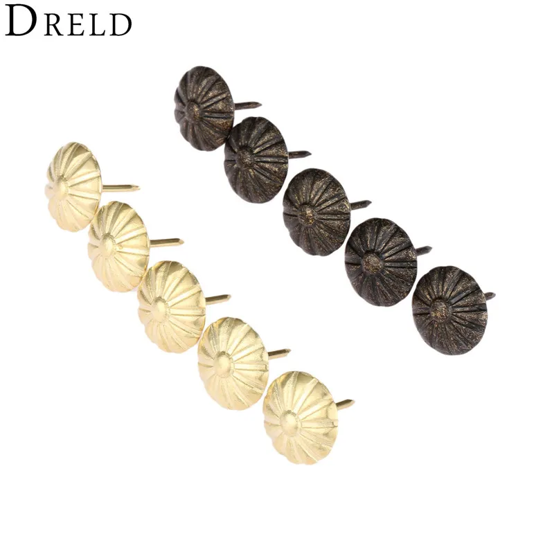 DRELD 10 шт. 19*20 мм обивка для ногтей Tachas Подарочная коробка ювелирных изделий