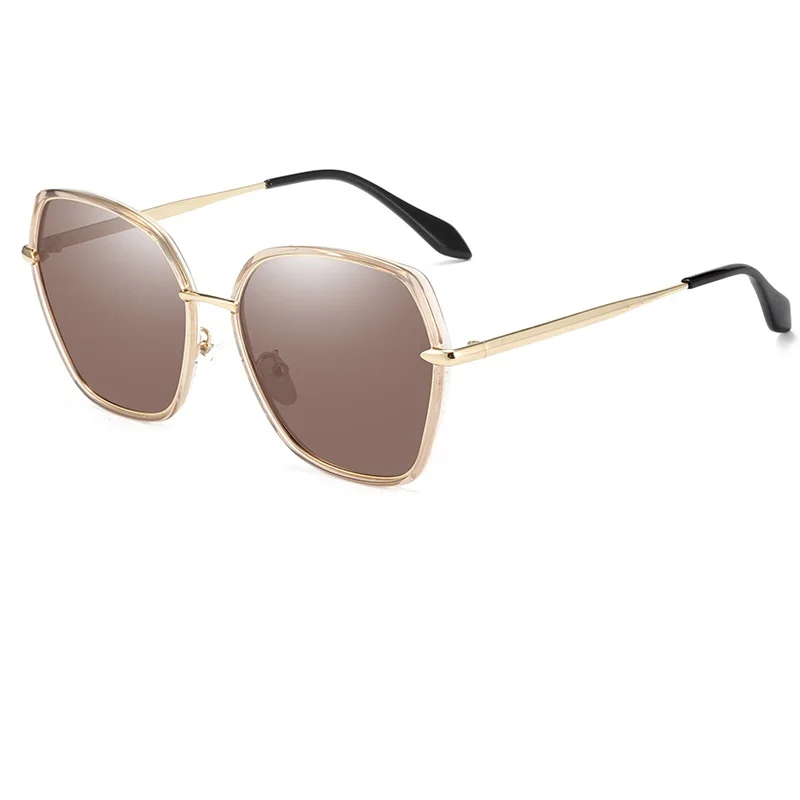 

Brand Design Luxury Oversized Polarized Sunglasses Women Classic HD Sun Glasses Female Irregular Gradient Eyewear Goggles UV400