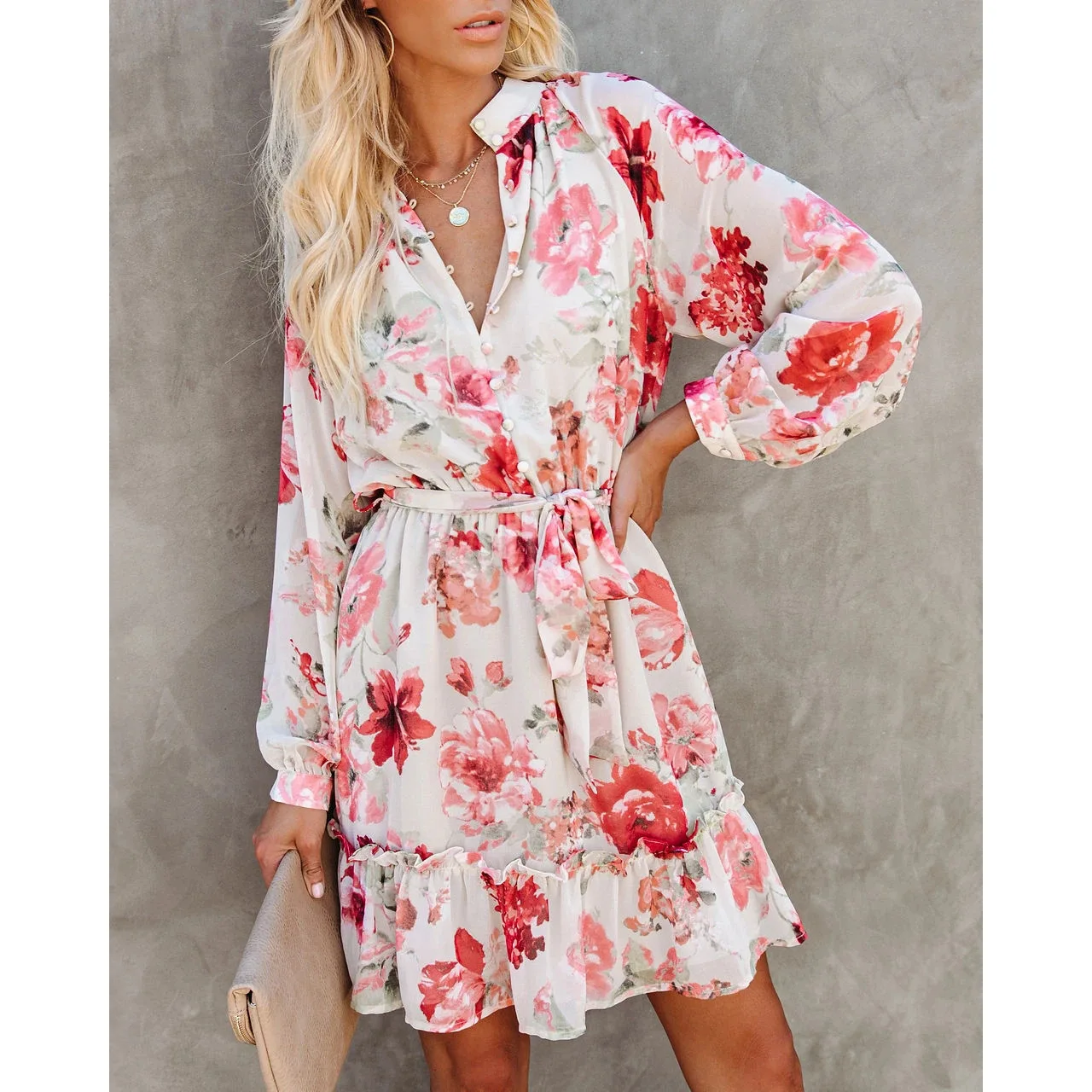 

Women's Dress Fashion Print High Waist A-line Skirt Clothing