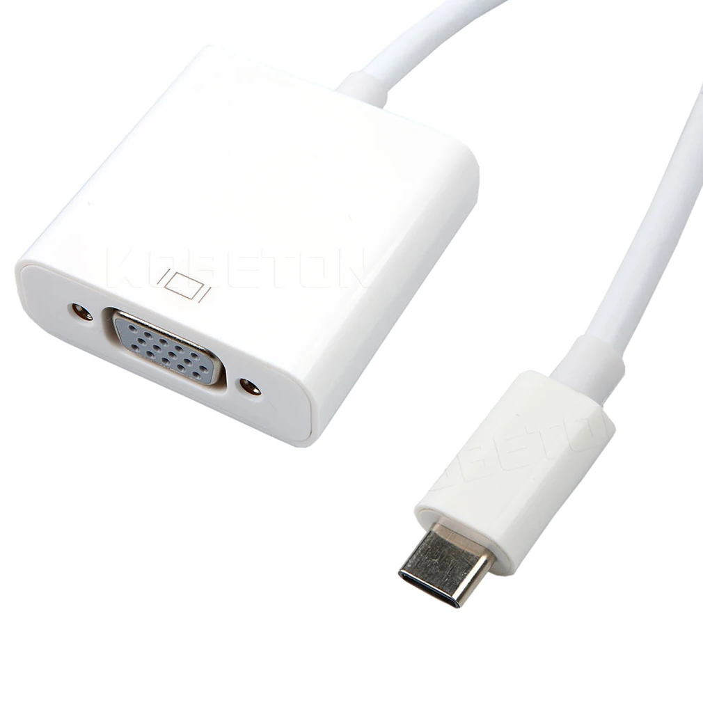 1м, черный [00135726]. Переходник type c vga. 0 на vga. Usb type c - 2 vga. Type-c to vga.