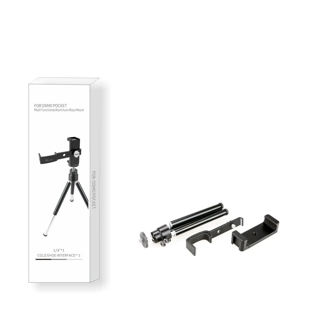 

Phone Mount Bracket Tripod for DJI OSMO POCKET 2 Handheld Gimbal Expansion Accessories Multi-function Fixed Mount Holder Tripod