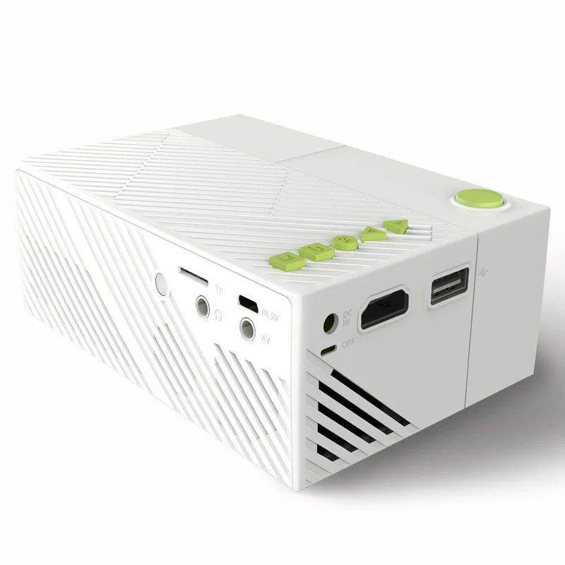 

Yg300 / yg310 HD мини проектор для дома, портативный проектор со встроенной батареей