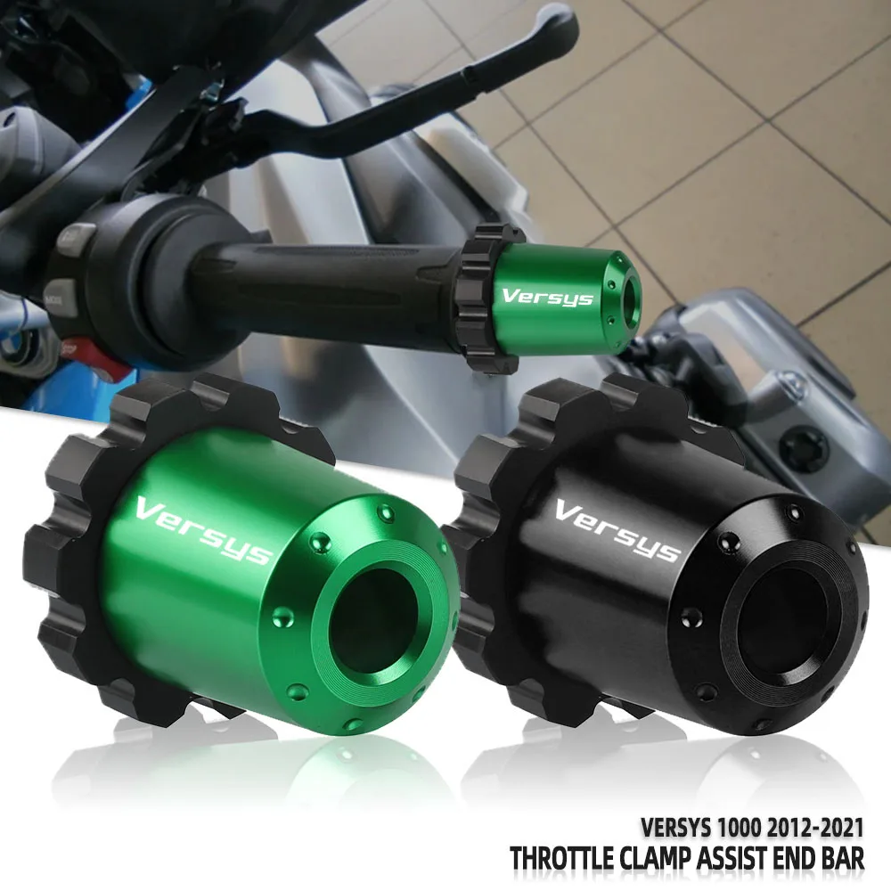 

For KAWASAKI Versys 650 2006 2007 2008 2009 2010 2011 2012 Motorcycle Throttle Lock Cruise Control Throttle Clamp Assist End Bar