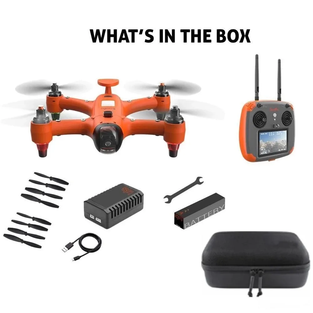 Дрон Swellpro SPRY PLUS водонепроницаемый подводный с контроллером камеры 4K Ру FPV хобби