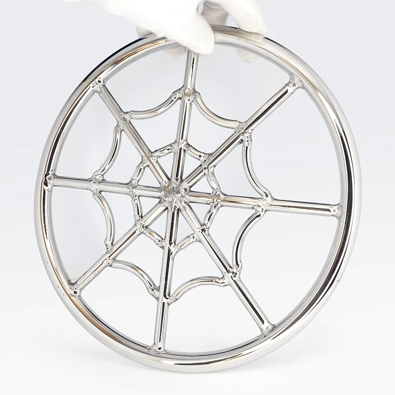 Паук Паутина из нержавеющей стали японское шибари кольцо подвеска бондаж