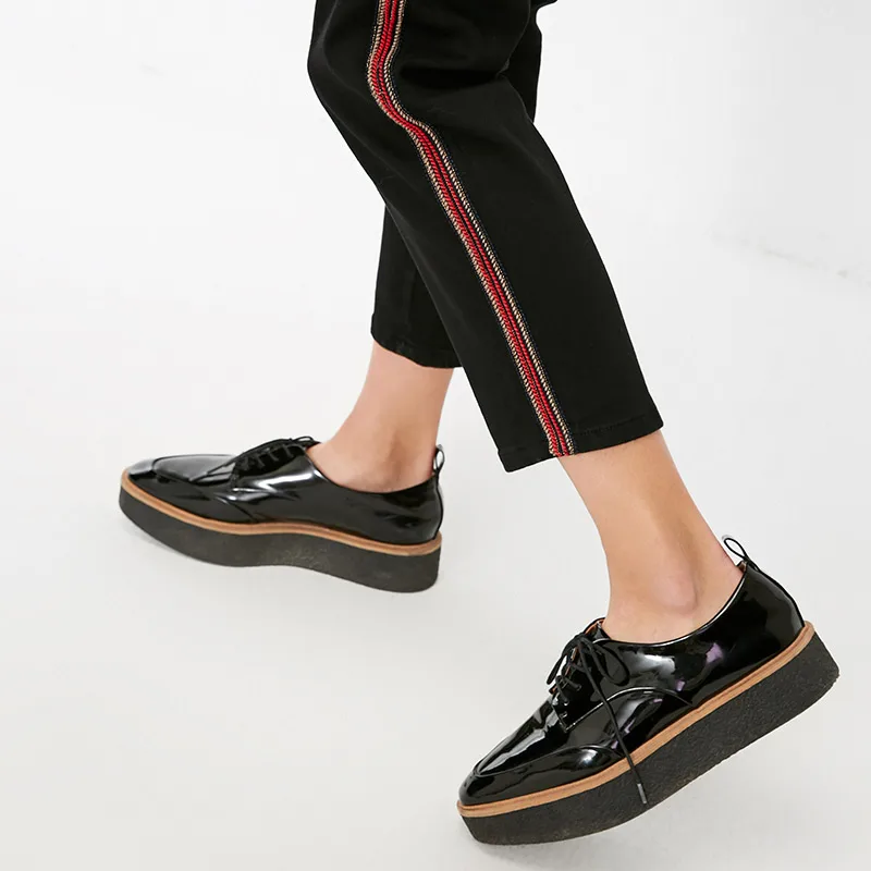 Vero Moda Новые поступления BF стиль боковые полоски прямые джинсы потертые | 318349577