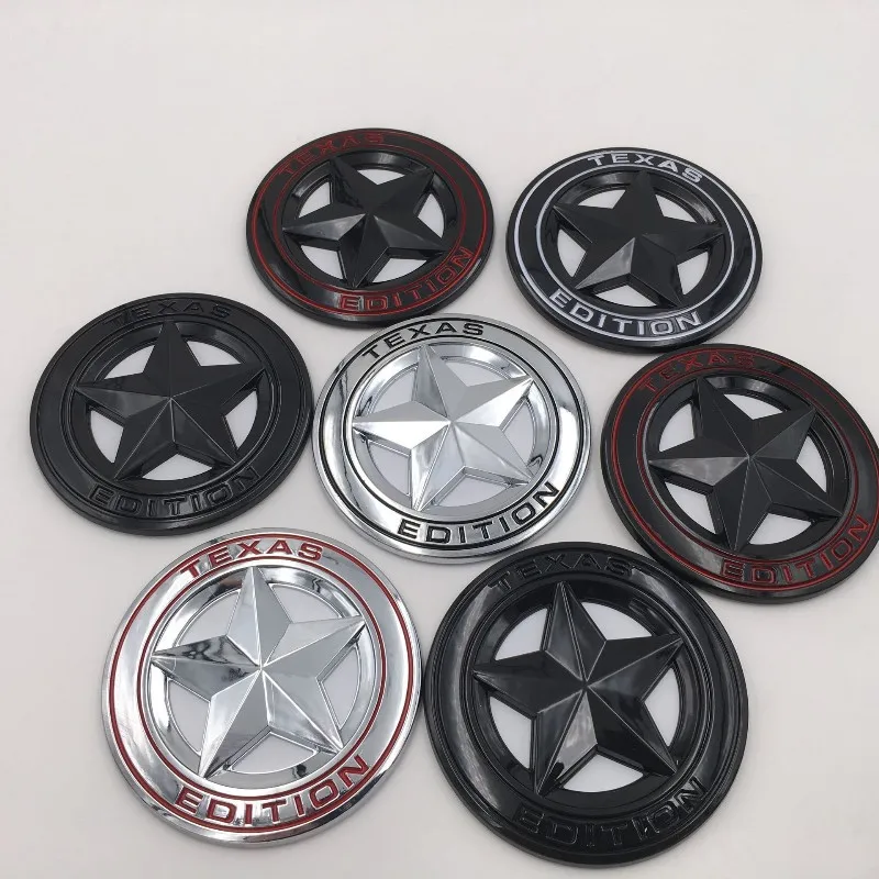 

1 Pcs 3D ABS Car Stickers Texas Edition Badge Emblem Decal Sticker for Compass Grand Jeep Wrangler Cherokee Patriot Liberty