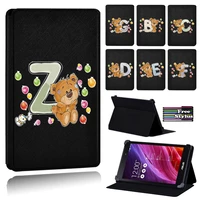 tablet case for asus memo pad 7pad hd 7memo pad 10memo pad 8 pu leather universal cover case free stylus