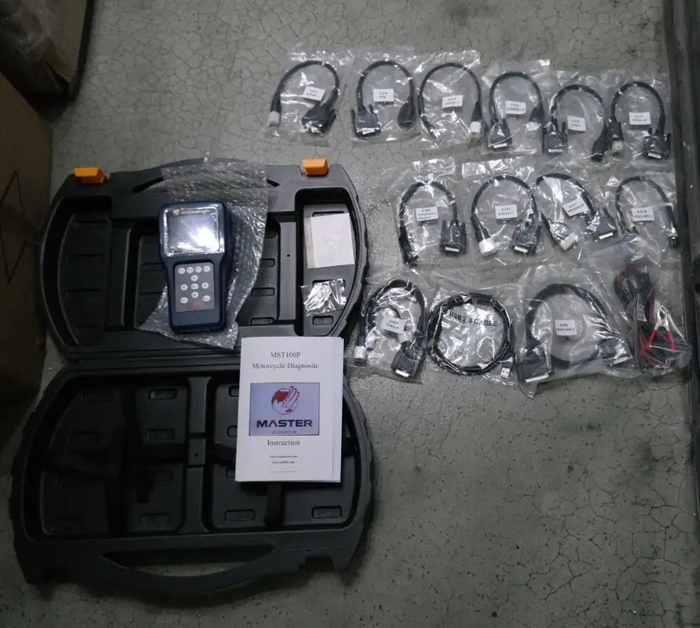 Ручной Мотор сканера инструмент MST 100P мотоцикл диагностический для