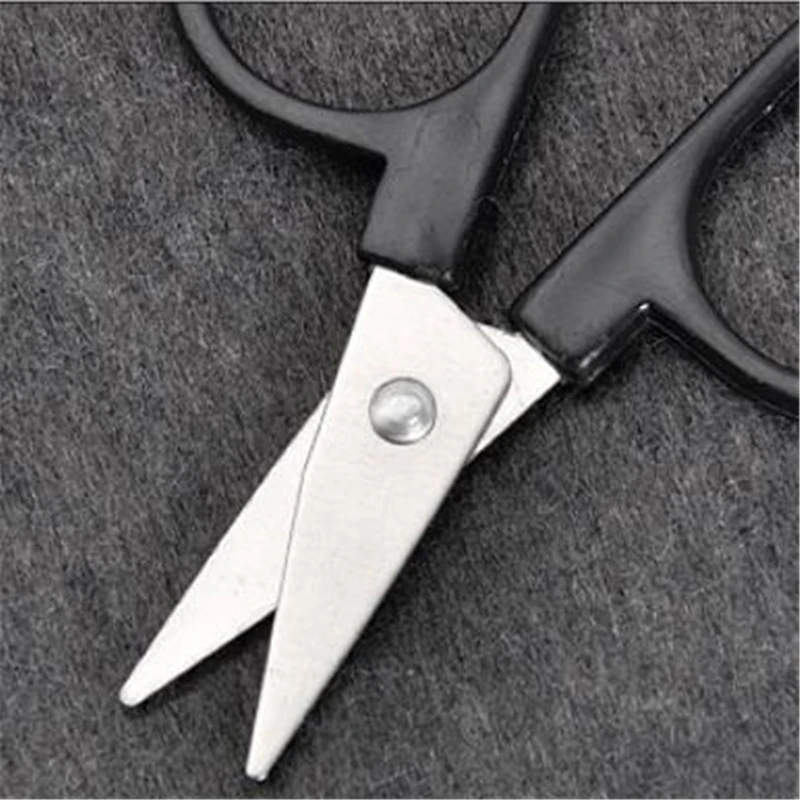 Маленькие ножницы из нержавеющей стали с пластиковой ручкой Инструмент