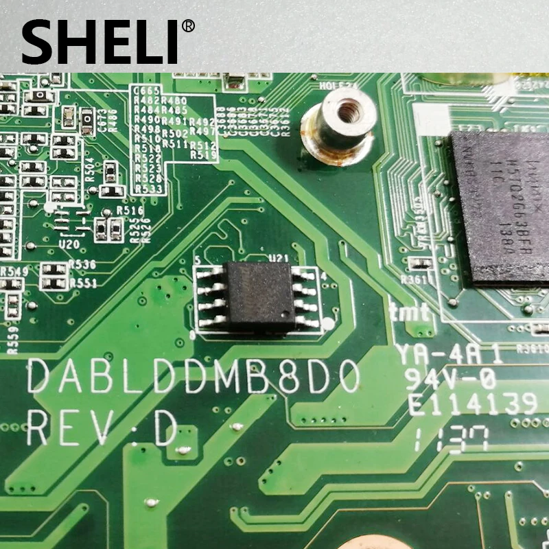 Материнская плата SHELI A000081570 DABLDDMB8D0 для ноутбука Toshiba Satellite L750 L755 материнская REVD HM65